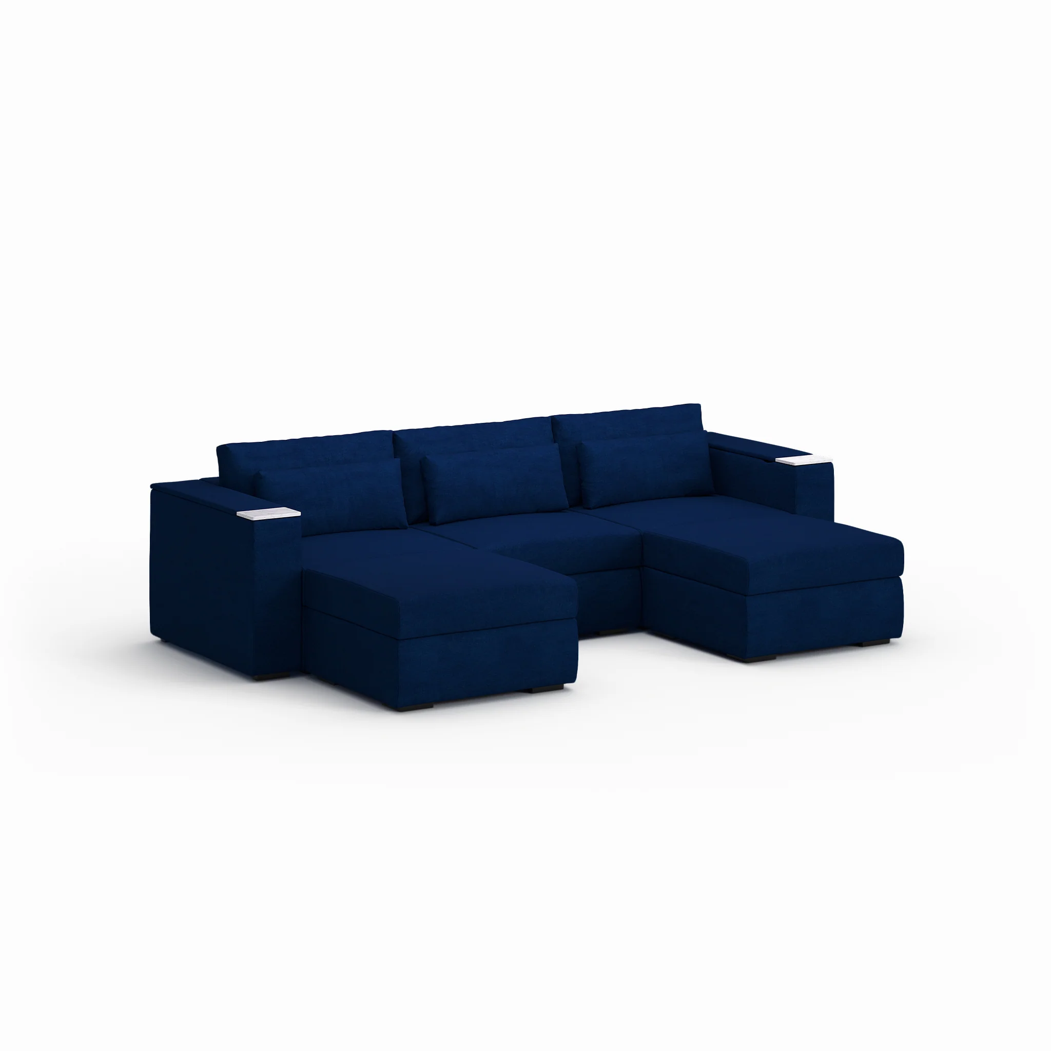 Three Seater - With 2 ottomans - Image 34