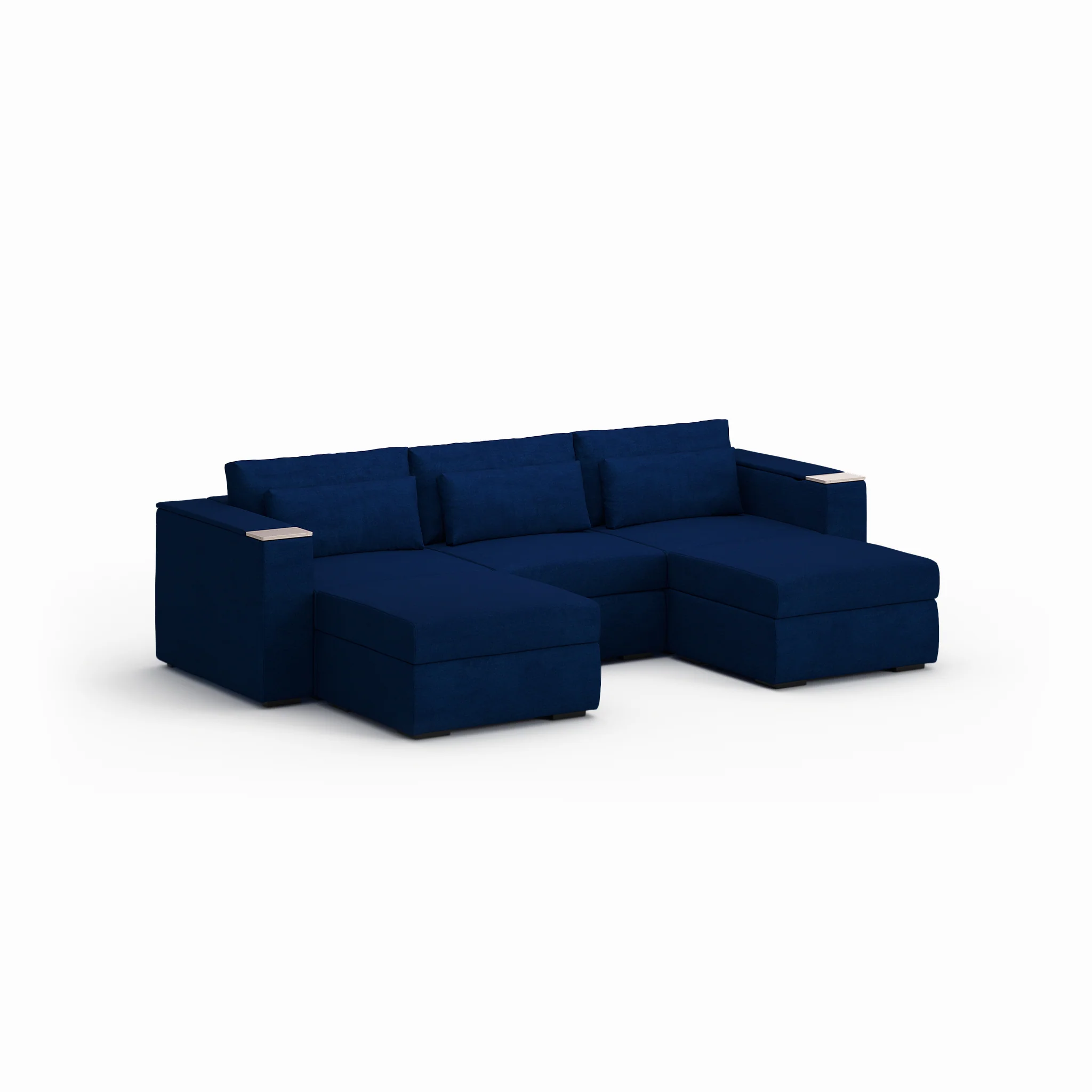 Three Seater - With 2 ottomans - Image 35