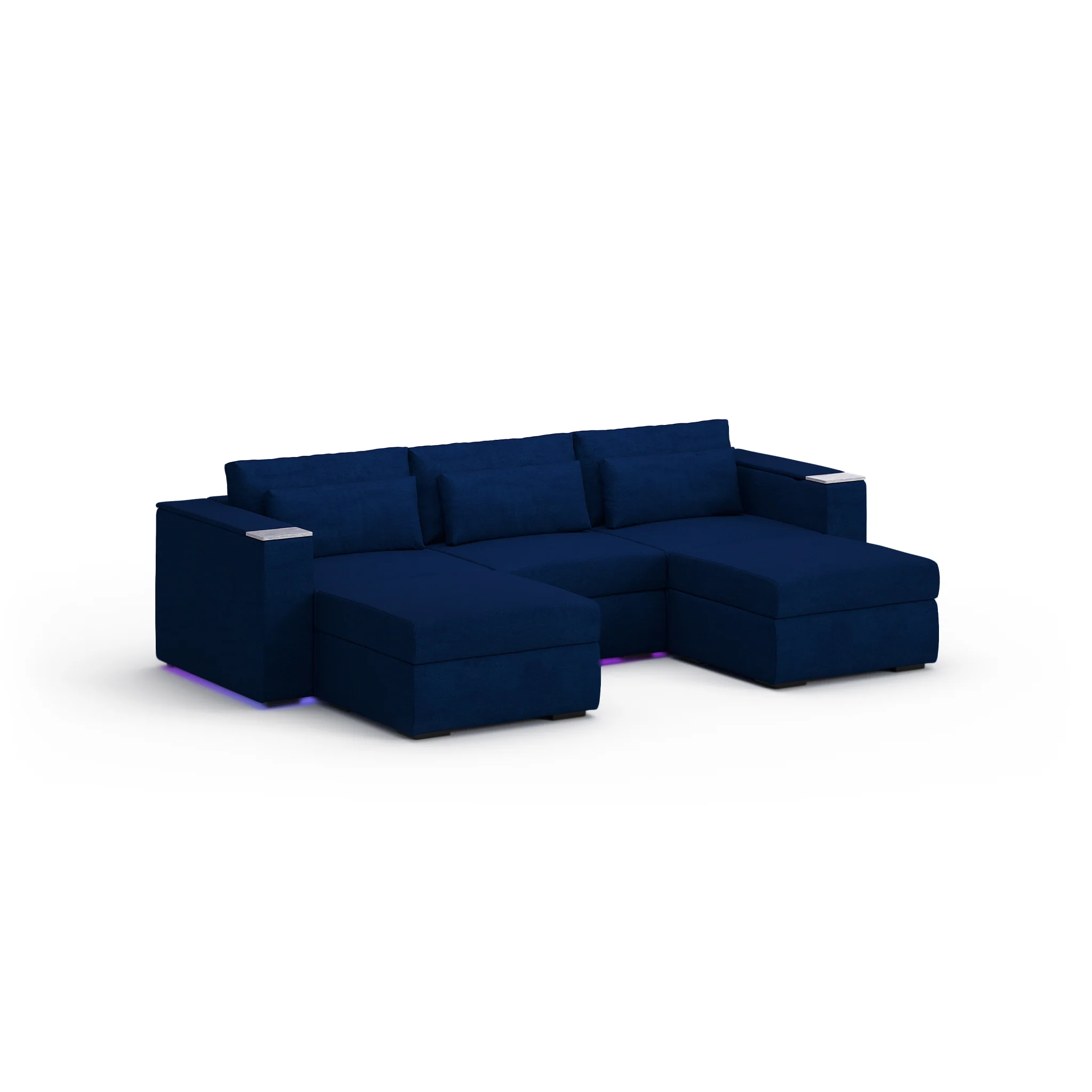 Three Seater - With 2 ottomans - Image 66