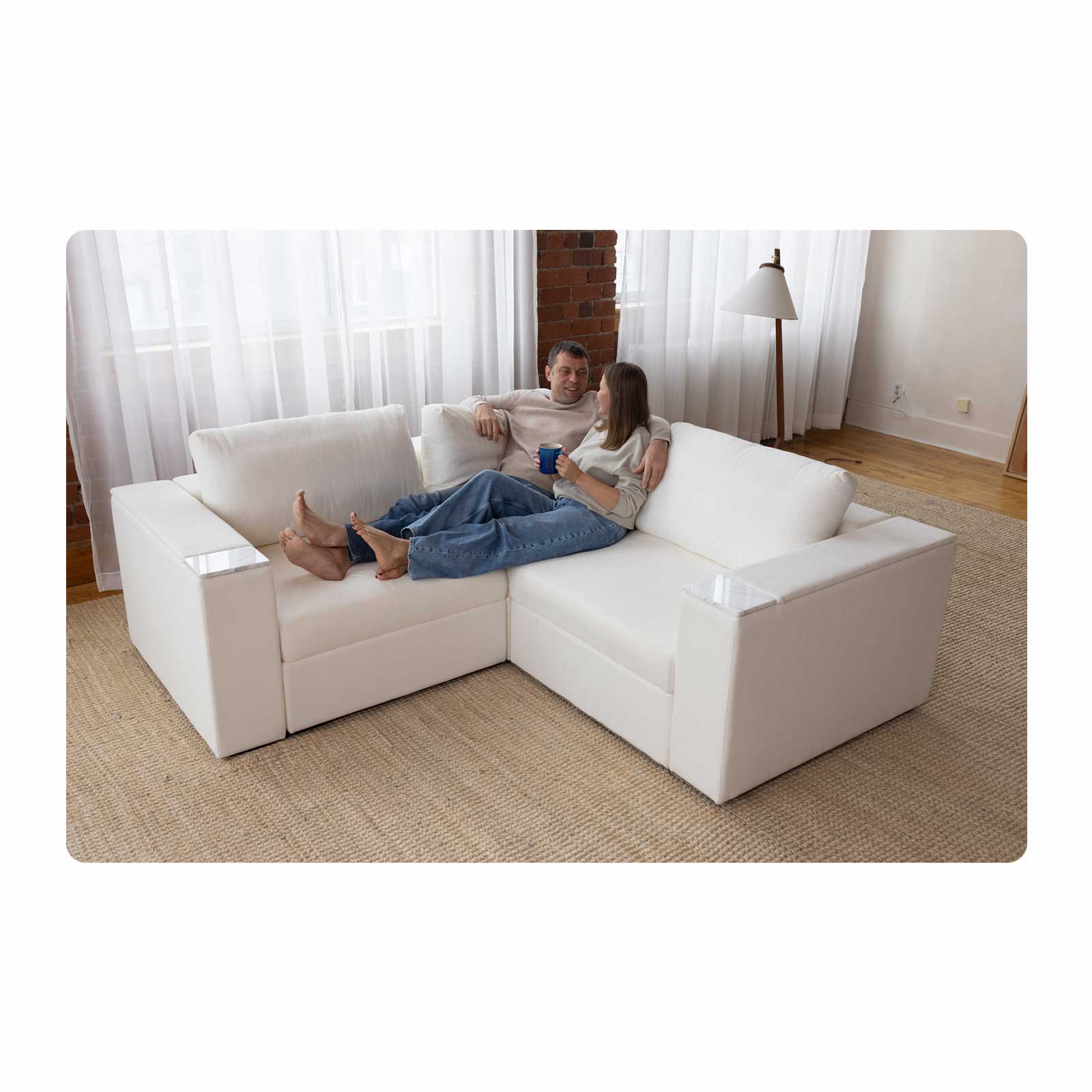 Three Seater - With 2 corner seats - Image 7