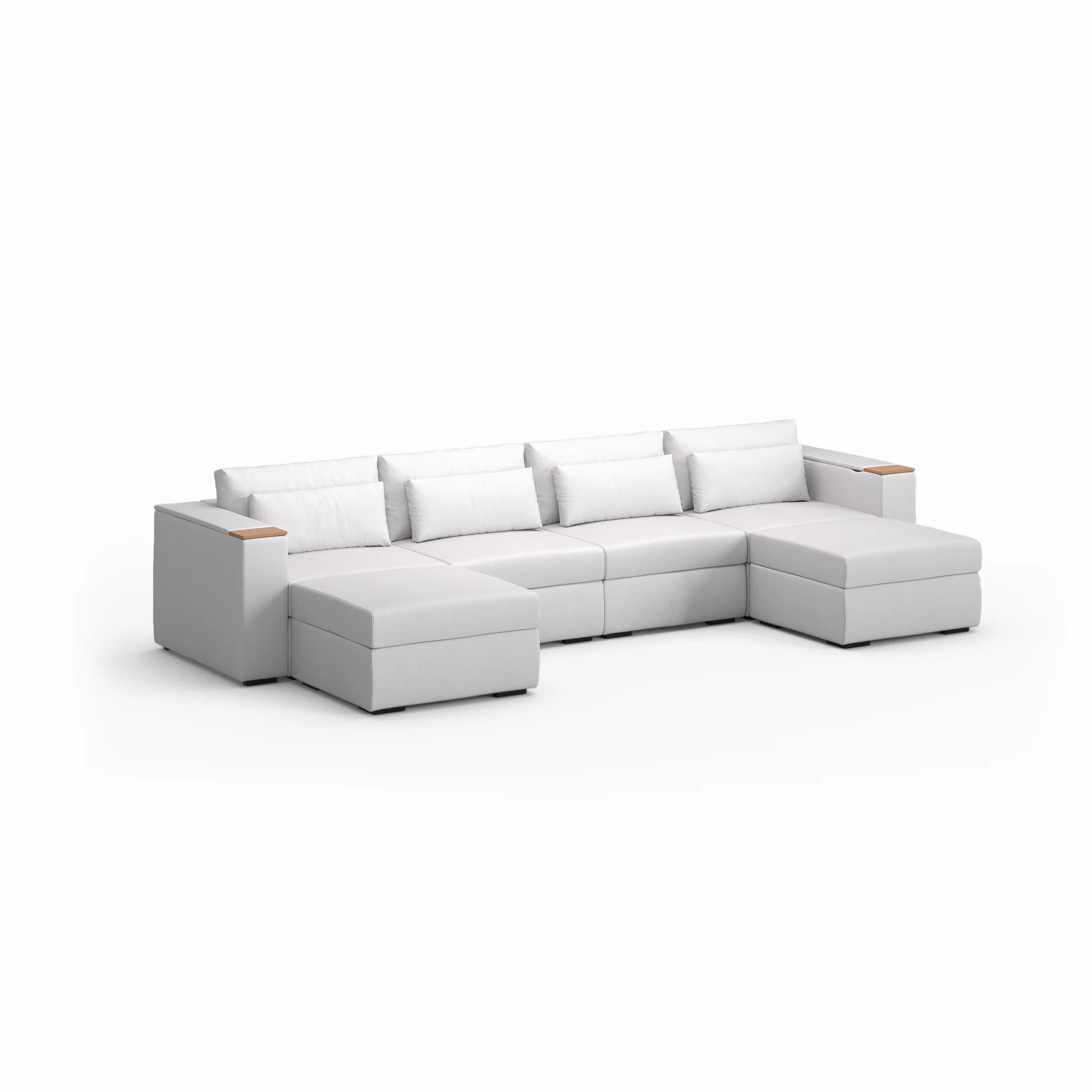 Four Seater - With 2 ottomans - Image 13