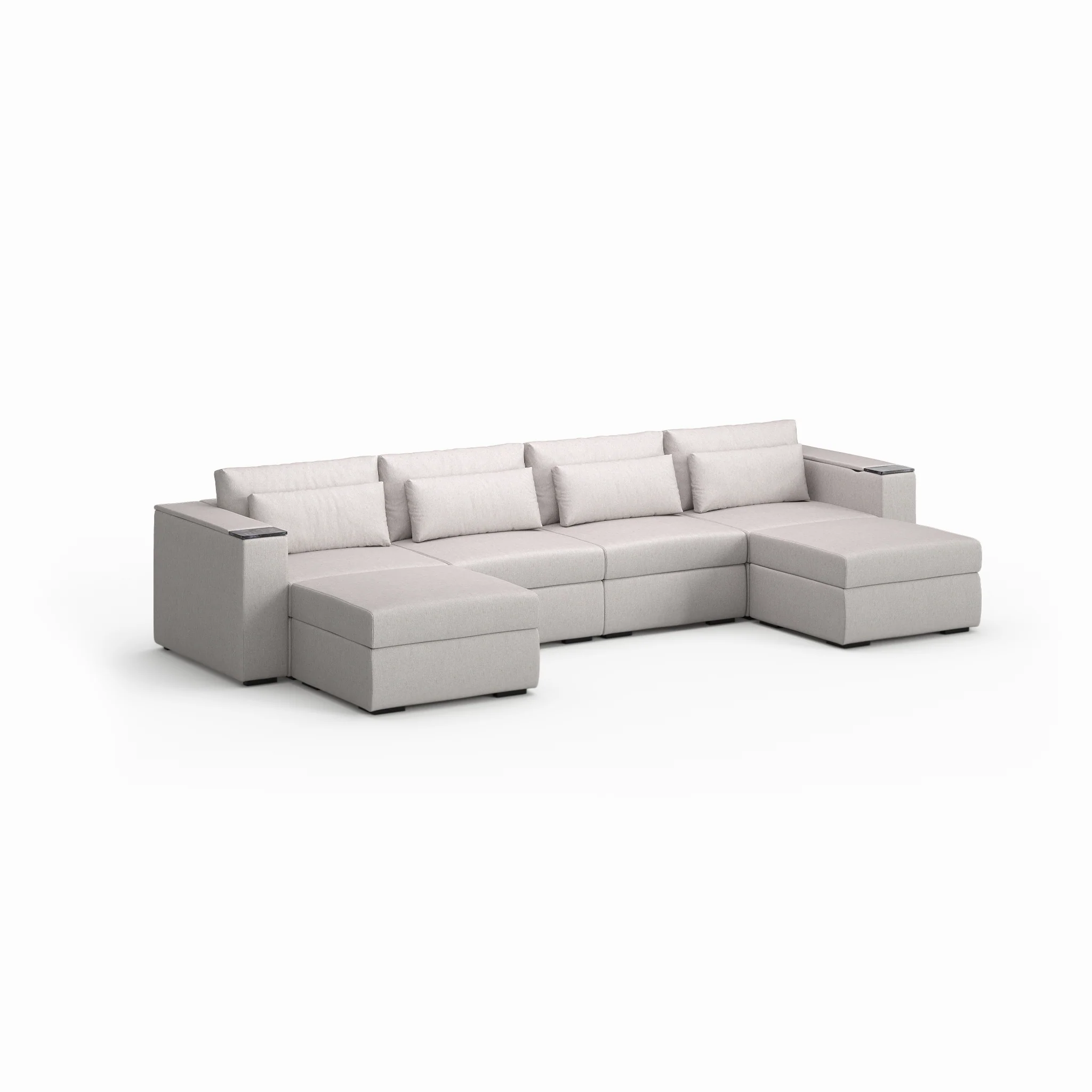 Four Seater - With 2 ottomans - Image 17