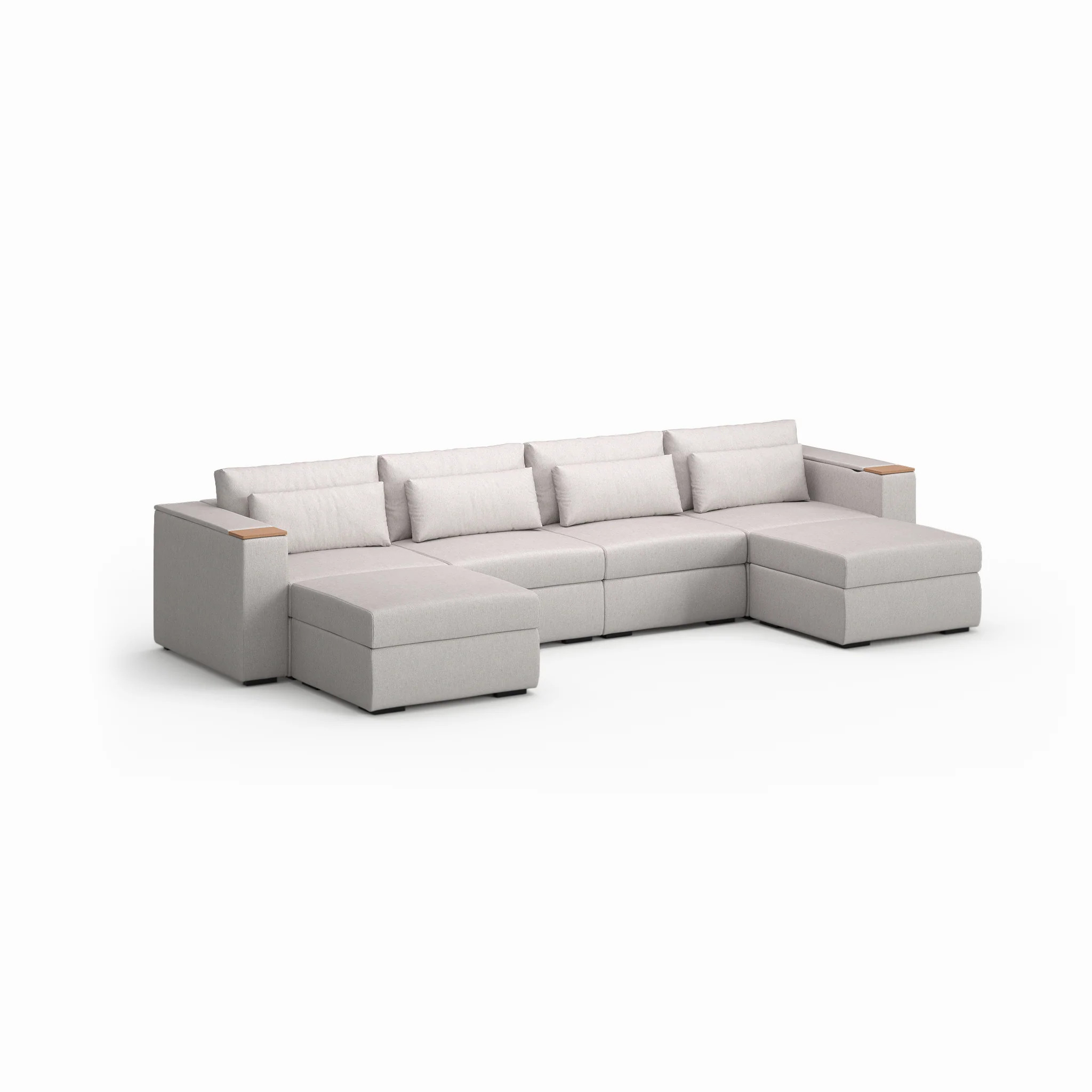 Four Seater - With 2 ottomans - Image 19