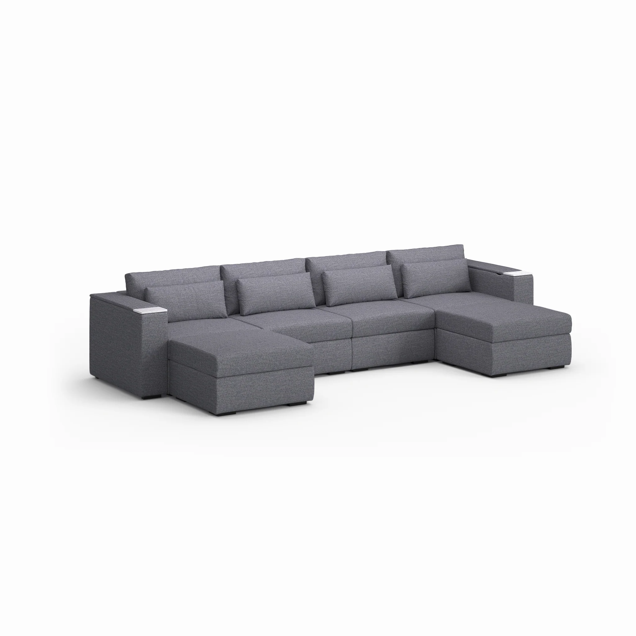 Four Seater - With 2 ottomans - Image 20