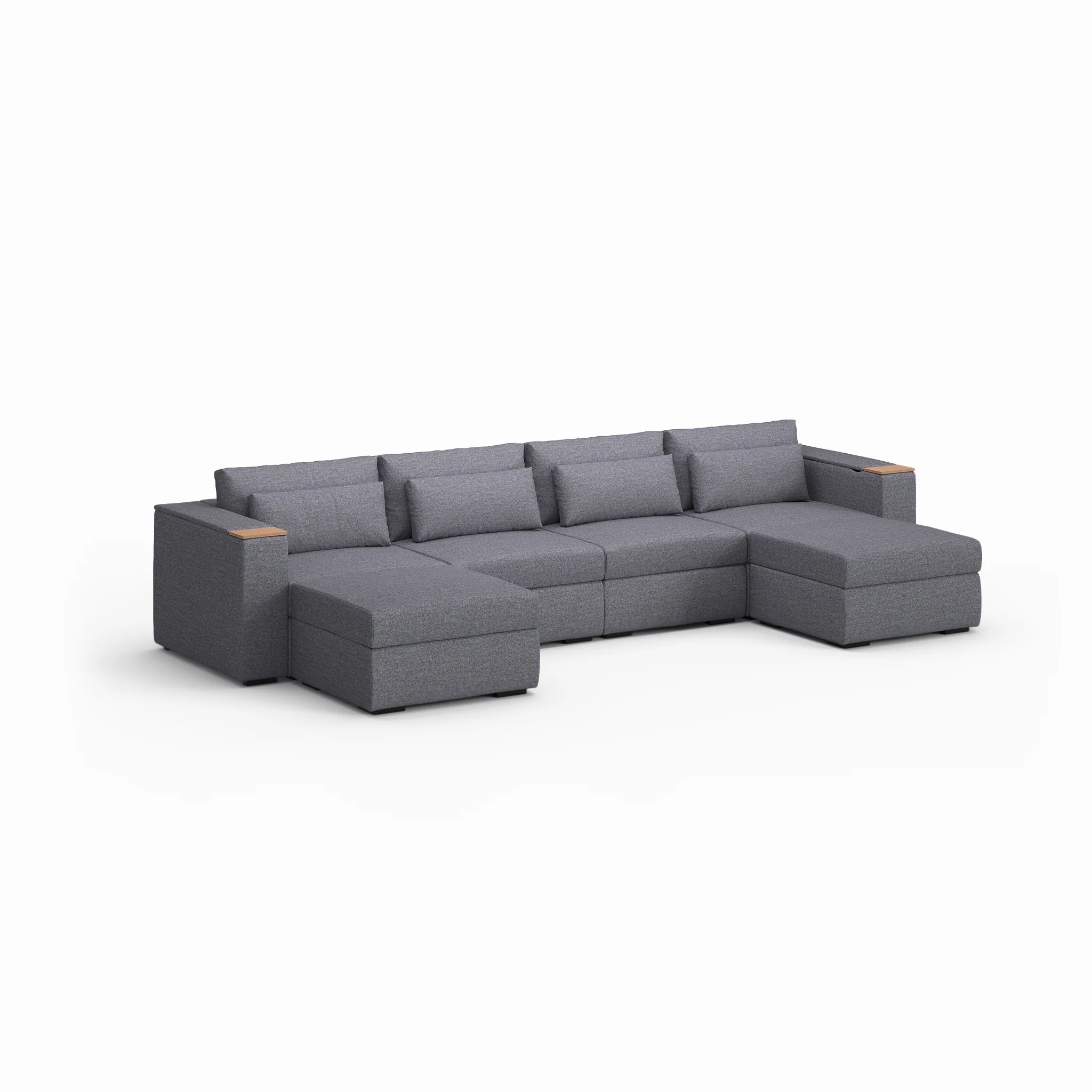 Four Seater - With 2 ottomans - Image 25