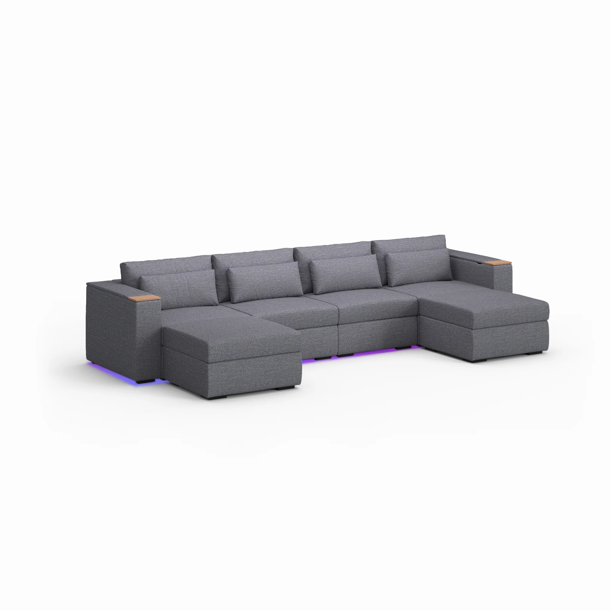 Four Seater - With 2 ottomans - Image 55